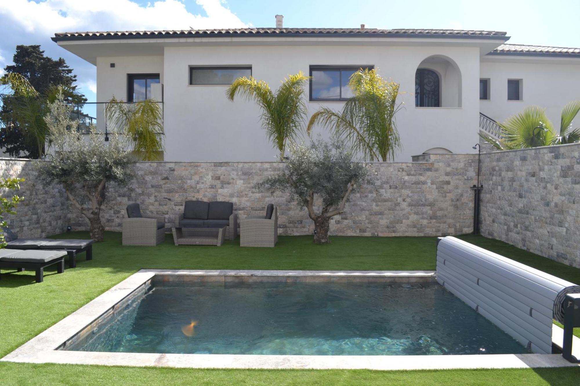 Etoile Du Berger Saint Aygulf 3 Villas Et 4 Appartements Jardin Individuel Et Piscine Chauffee En Saison - La Mer Et Les Plages 450 M Экстерьер фото