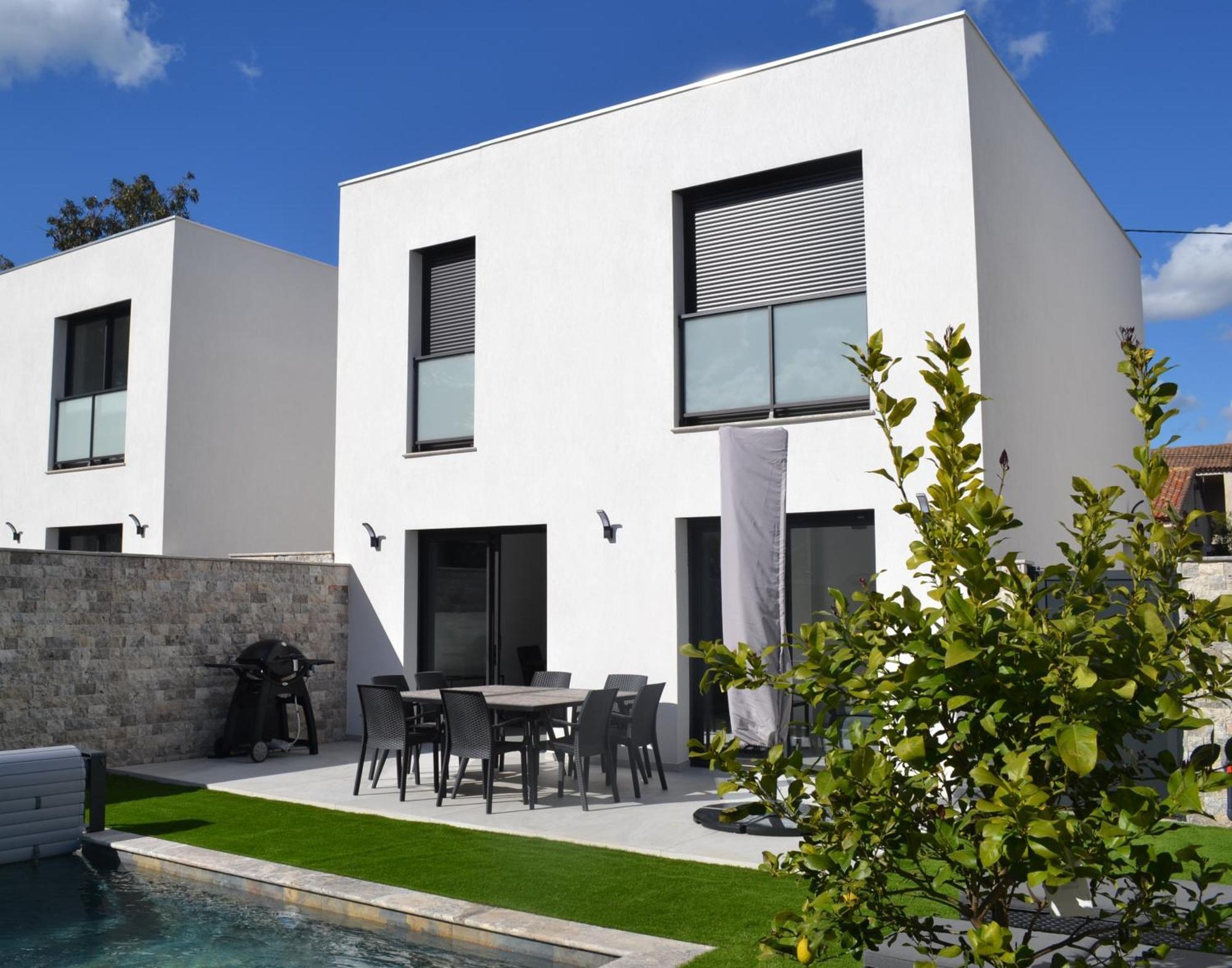 Etoile Du Berger Saint Aygulf 3 Villas Et 4 Appartements Jardin Individuel Et Piscine Chauffee En Saison - La Mer Et Les Plages 450 M Экстерьер фото